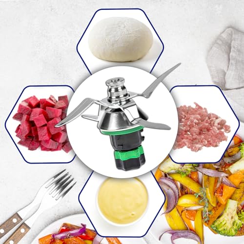 MONTERAL Gruppo Lame e Guarnizione per Vorwerk Bimby TM6 - immagine 5