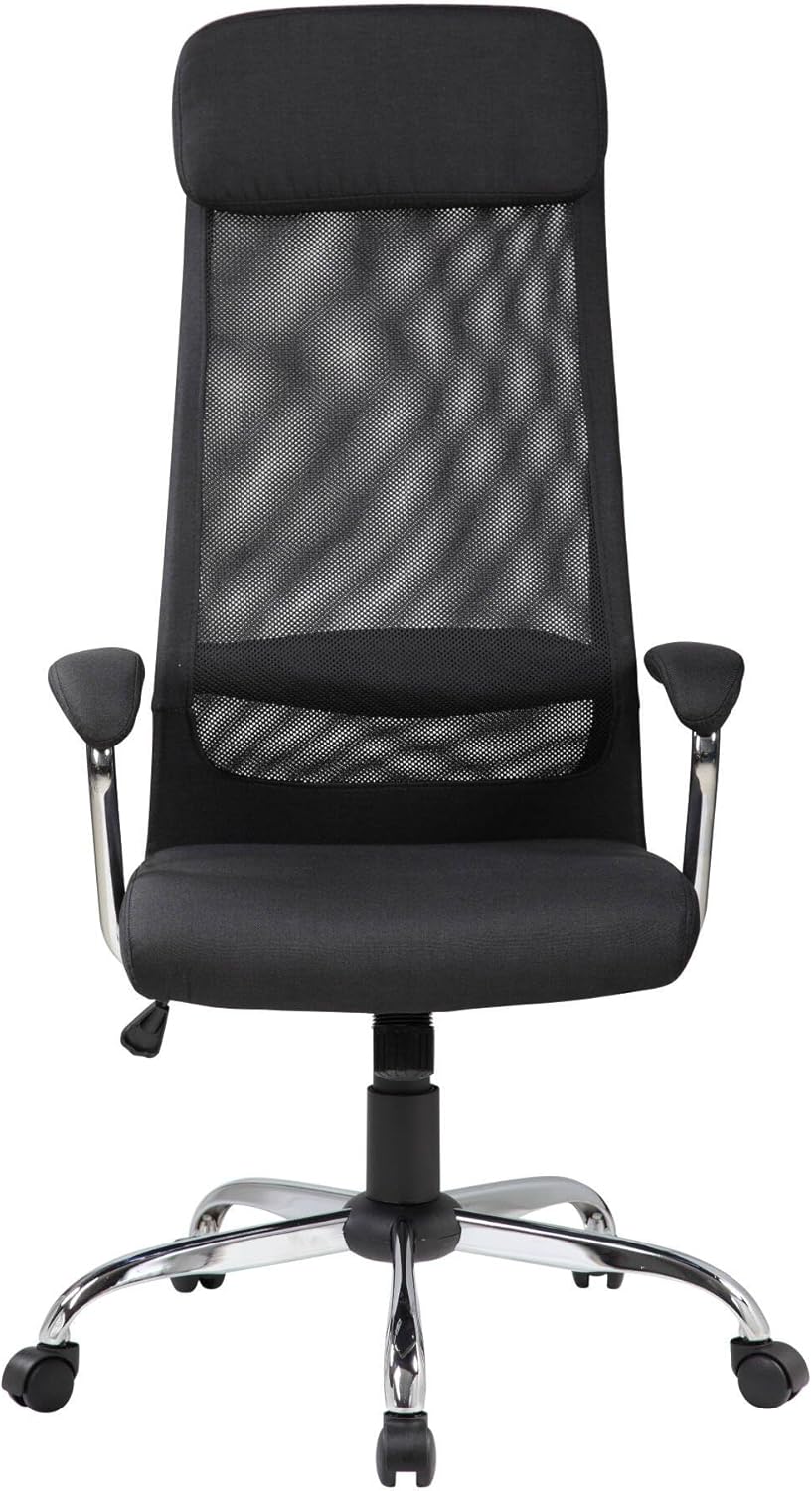 Dmora Sedia con Ruote Umeno Nera Regolabile - immagine 5