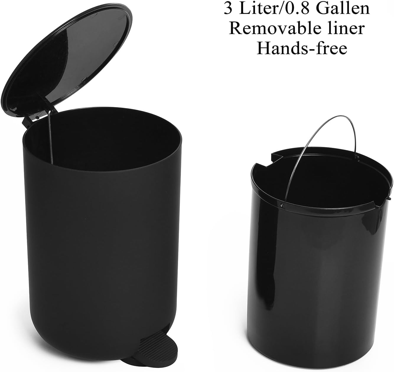 Ajeungain Set Bagno Accessori Completo Nero - immagine 7