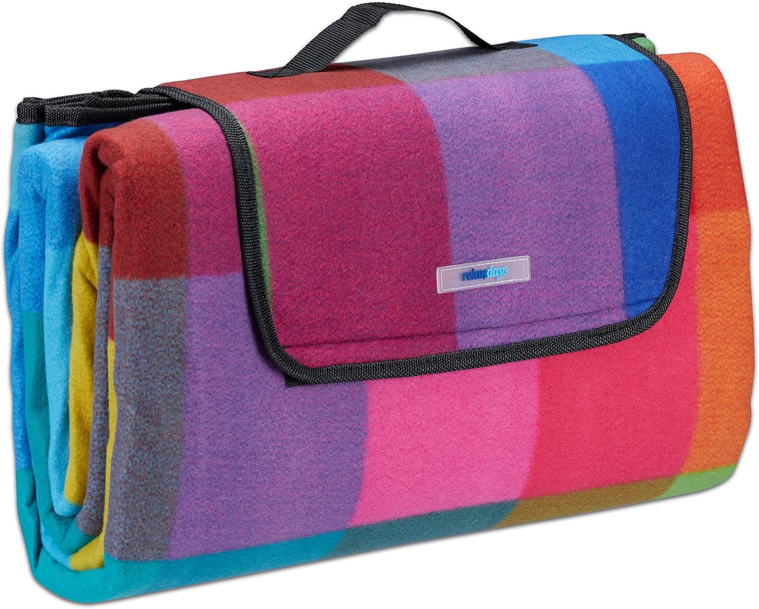 Relaxdays Coperta da Picnic XXL 200x200cm