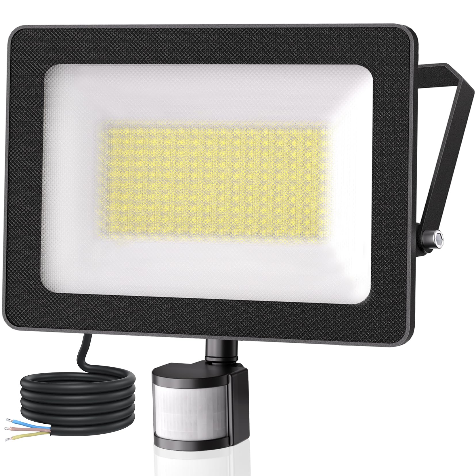 Cly Faretto Led Esterno con Sensore di Movimento 100W