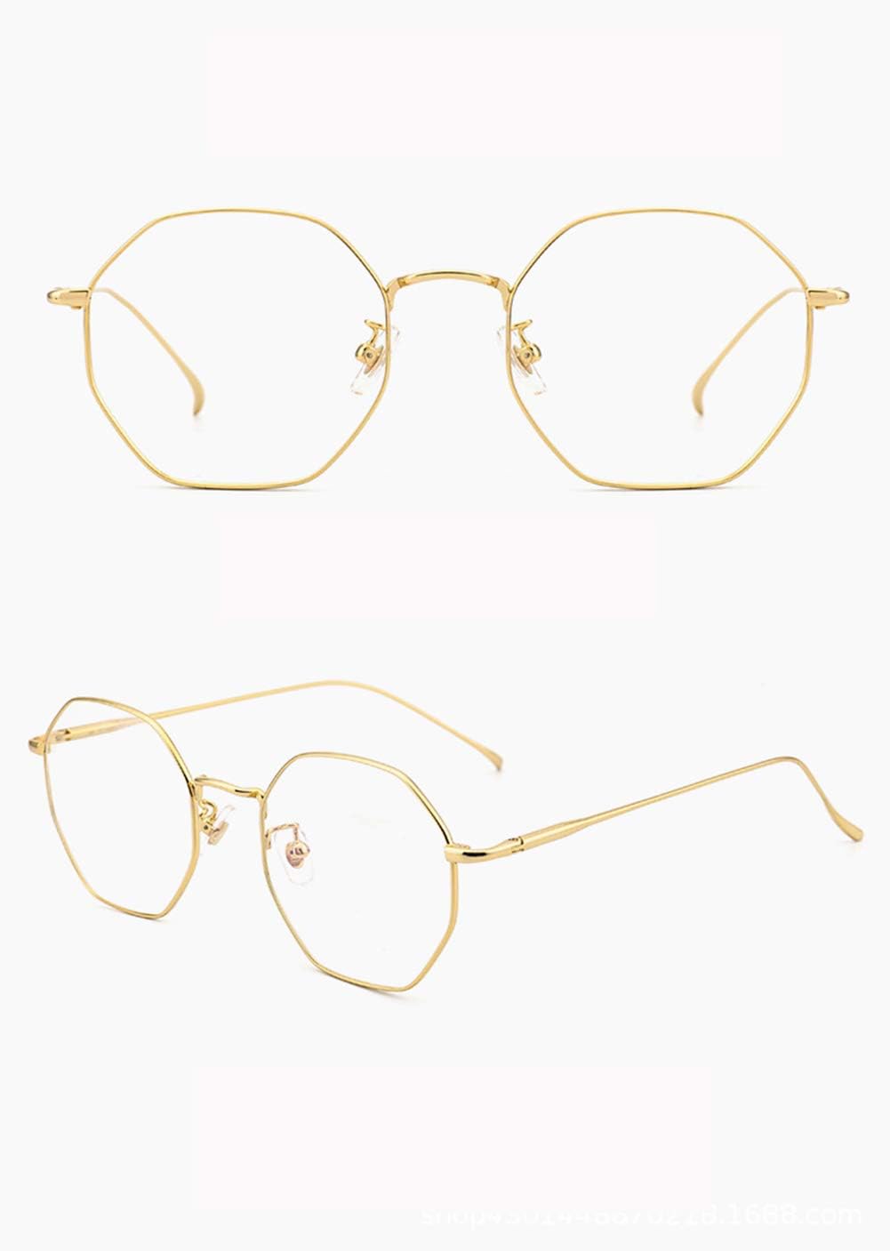 Freewell JXFS Occhiali con Blocco Luce Blu, Oro - immagine 2