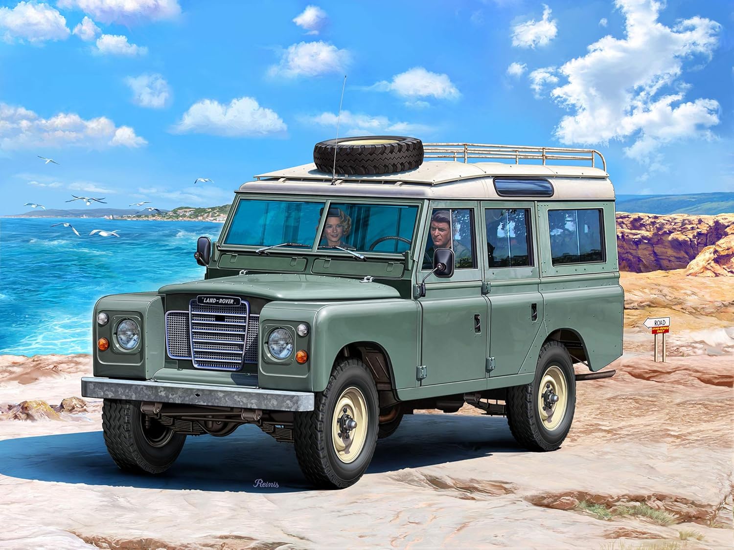 Revell - 67047 Model Set Land Rover Series III - immagine 9