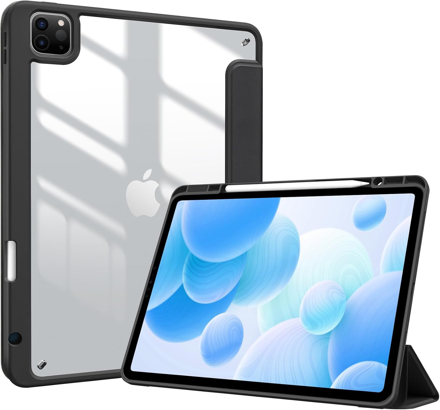 Procase Cover iPad Pro 12,9 Pollici, Nero - immagine 1