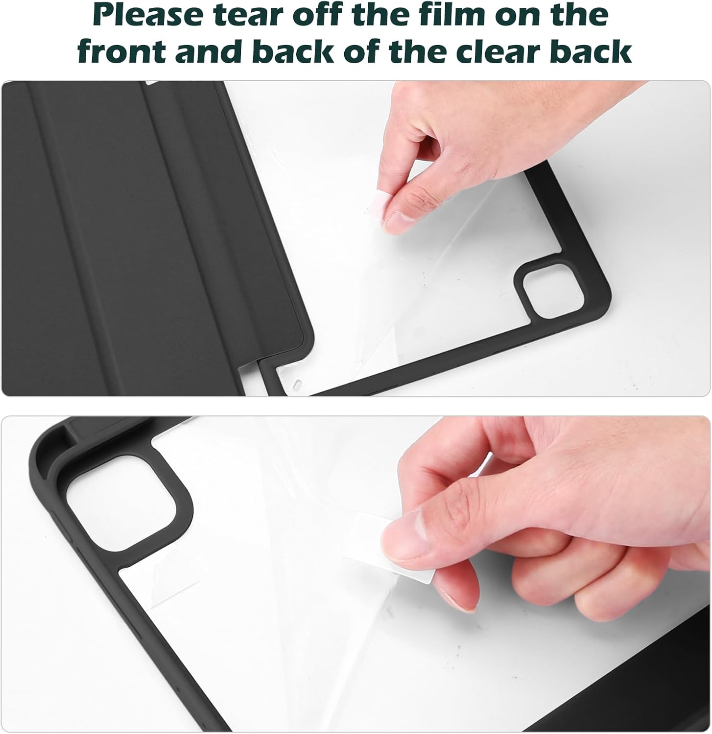 Procase Cover iPad Pro 12,9 Pollici, Nero - immagine 3