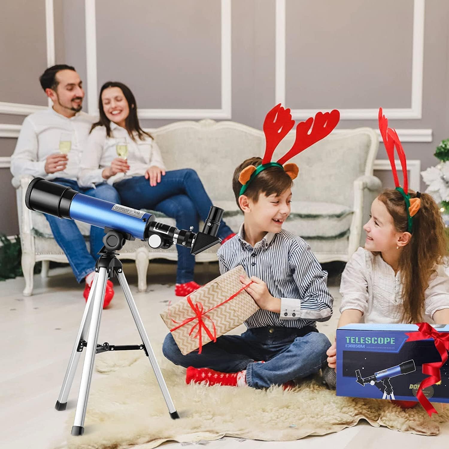 Telescopio 50/360 mm con Treppiede Leggero - immagine 7