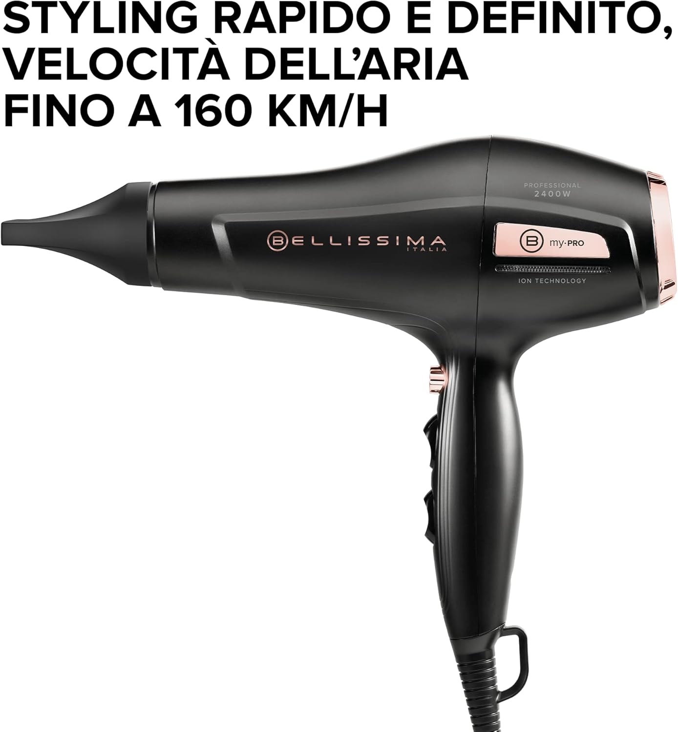 Bellissima Imetec My Pro P3 3400 Asciugacapelli Professionale - immagine 2