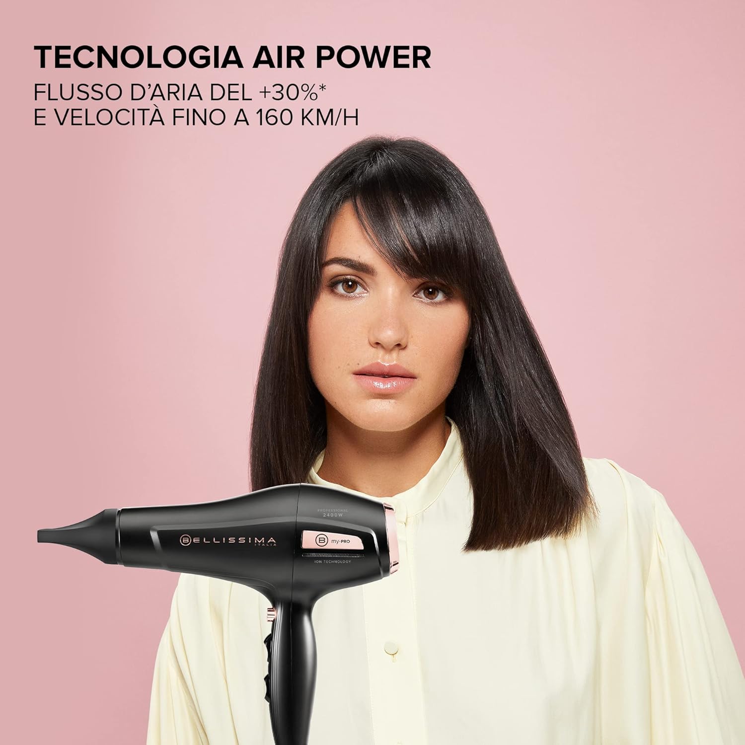 Bellissima Imetec My Pro P3 3400 Asciugacapelli Professionale - immagine 3