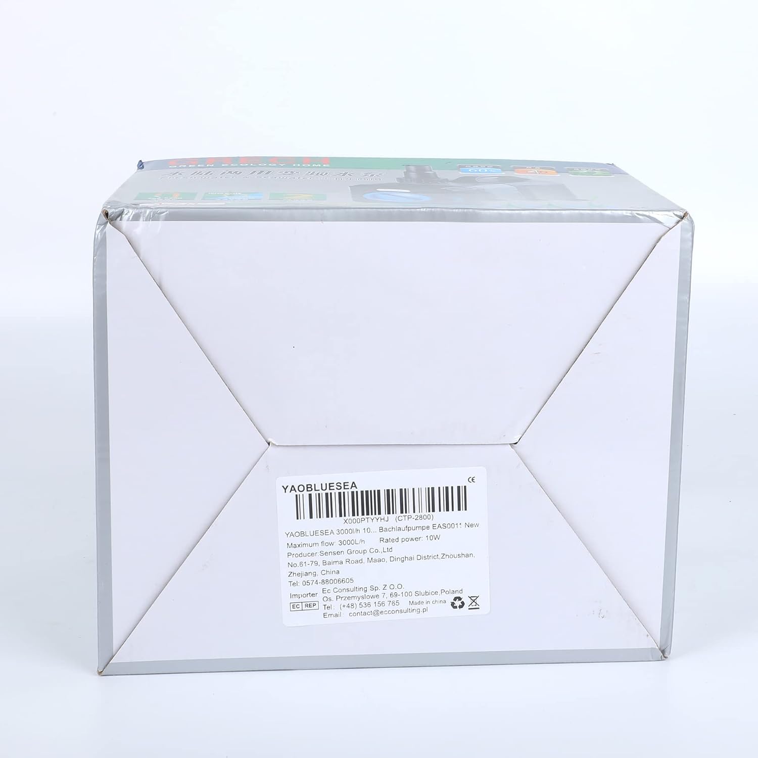 Yaobluesea Eco Pompa per Laghetto 3000l/h 10W - immagine 4