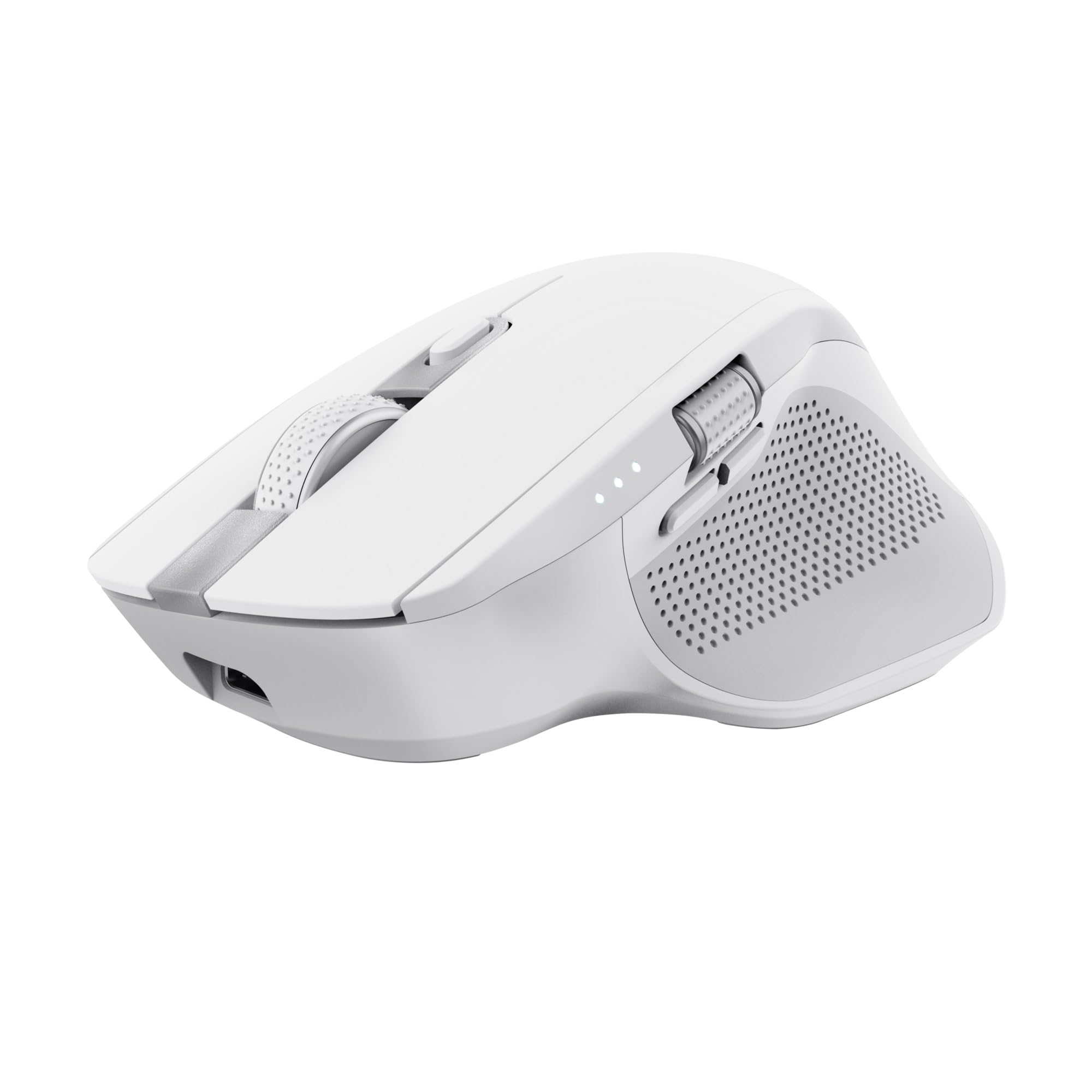 Trust Ozaa+ Mouse Wireless Bluetooth + 2.4GHz, Bianco