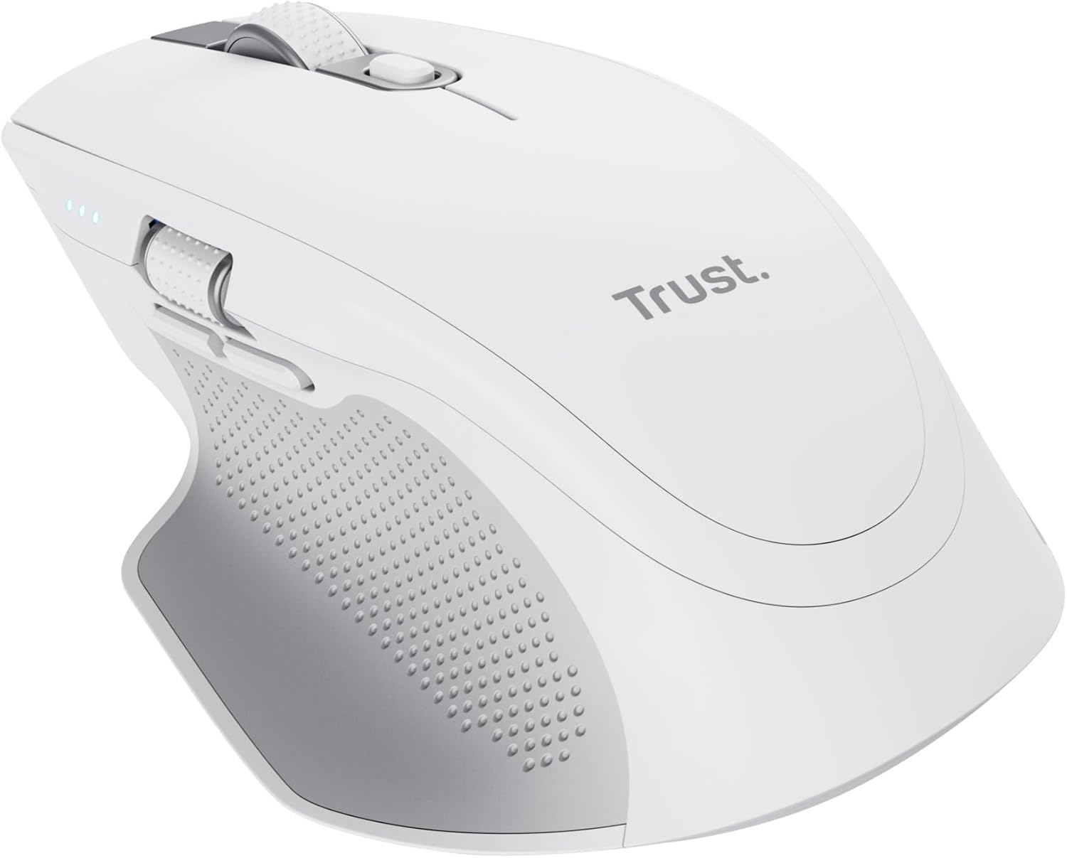 Trust Ozaa+ Mouse Wireless Bluetooth + 2.4GHz, Bianco - immagine 13