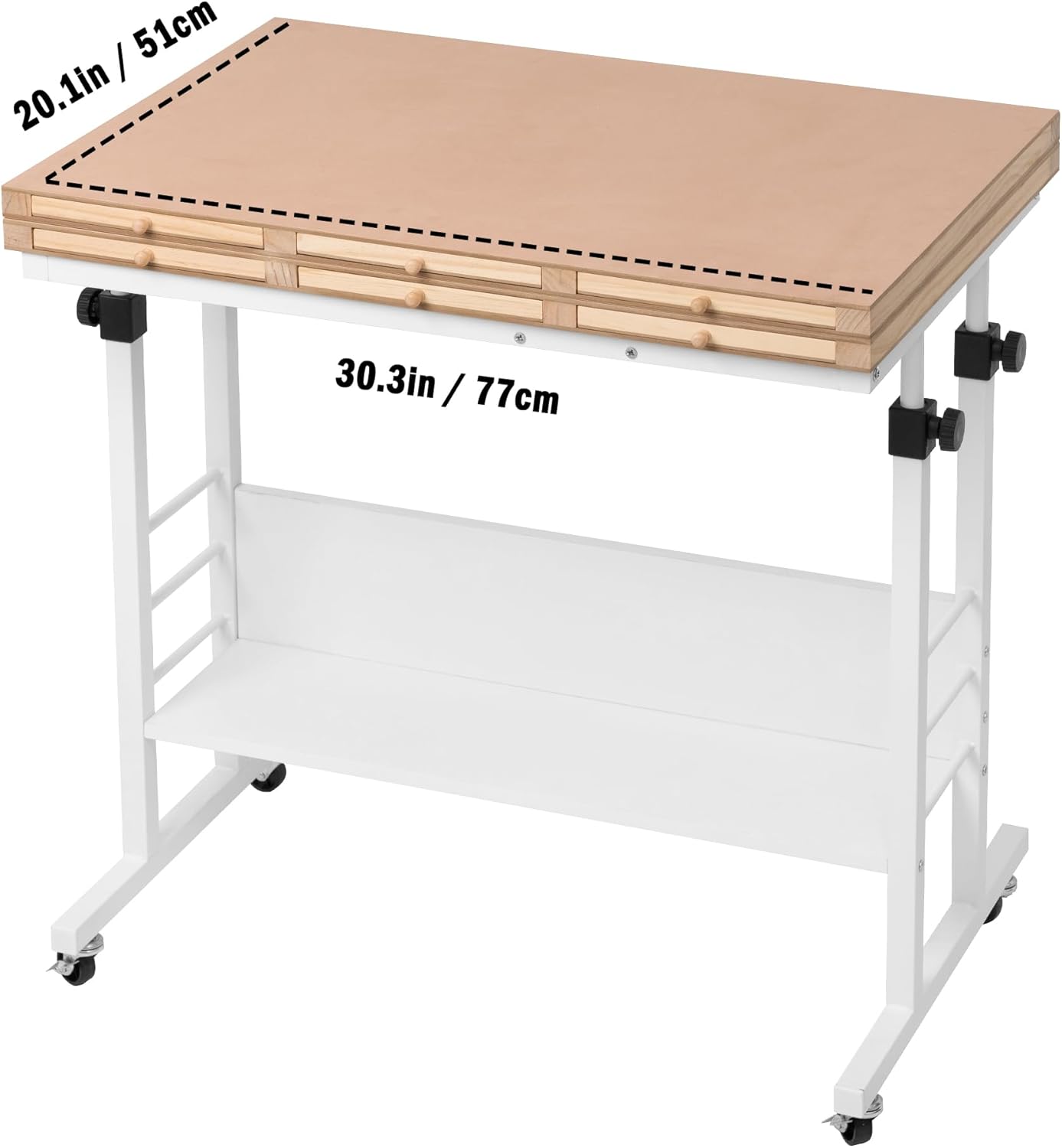 Tektalk Tavolo Puzzle Pieghevole Regolabile 2000 Pezzi - immagine 7