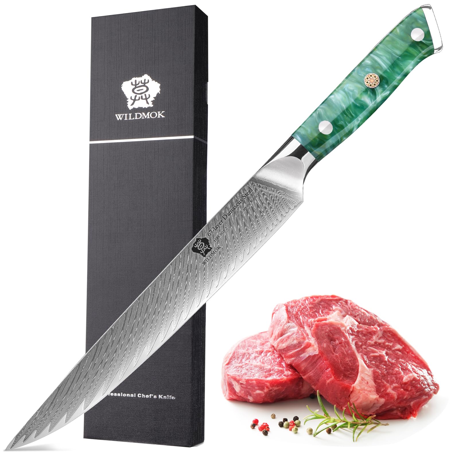 Wildmok Coltello da Intaglio 22.9cm