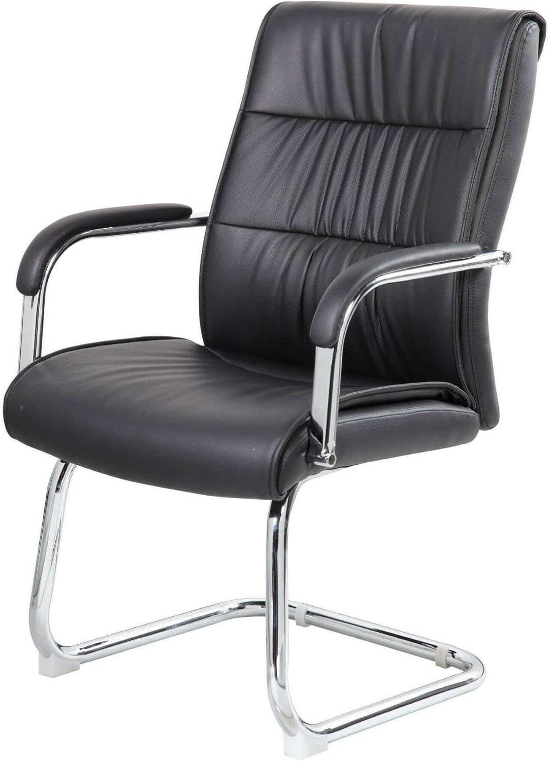 Dmora - Sedia da Ufficio Toowoomba con Braccioli, Nero