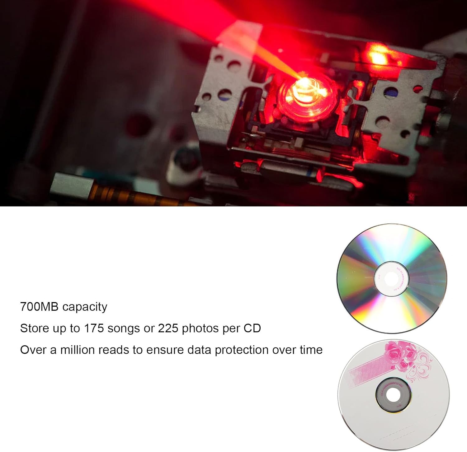 CD Vergini per Masterizzare Musica - 50 Pezzi - immagine 4