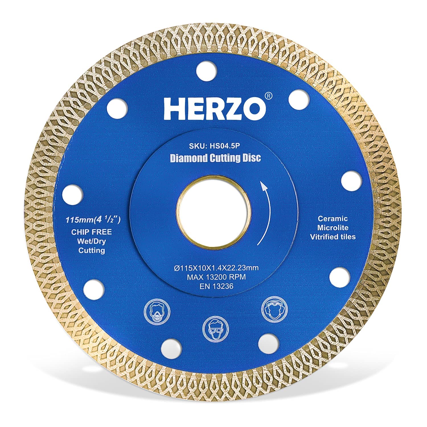 Herzo Disco Diamantato 115mm - immagine 1