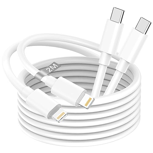 Cavo USB C Lightning 2M 2 Pezzi Certificato MFi