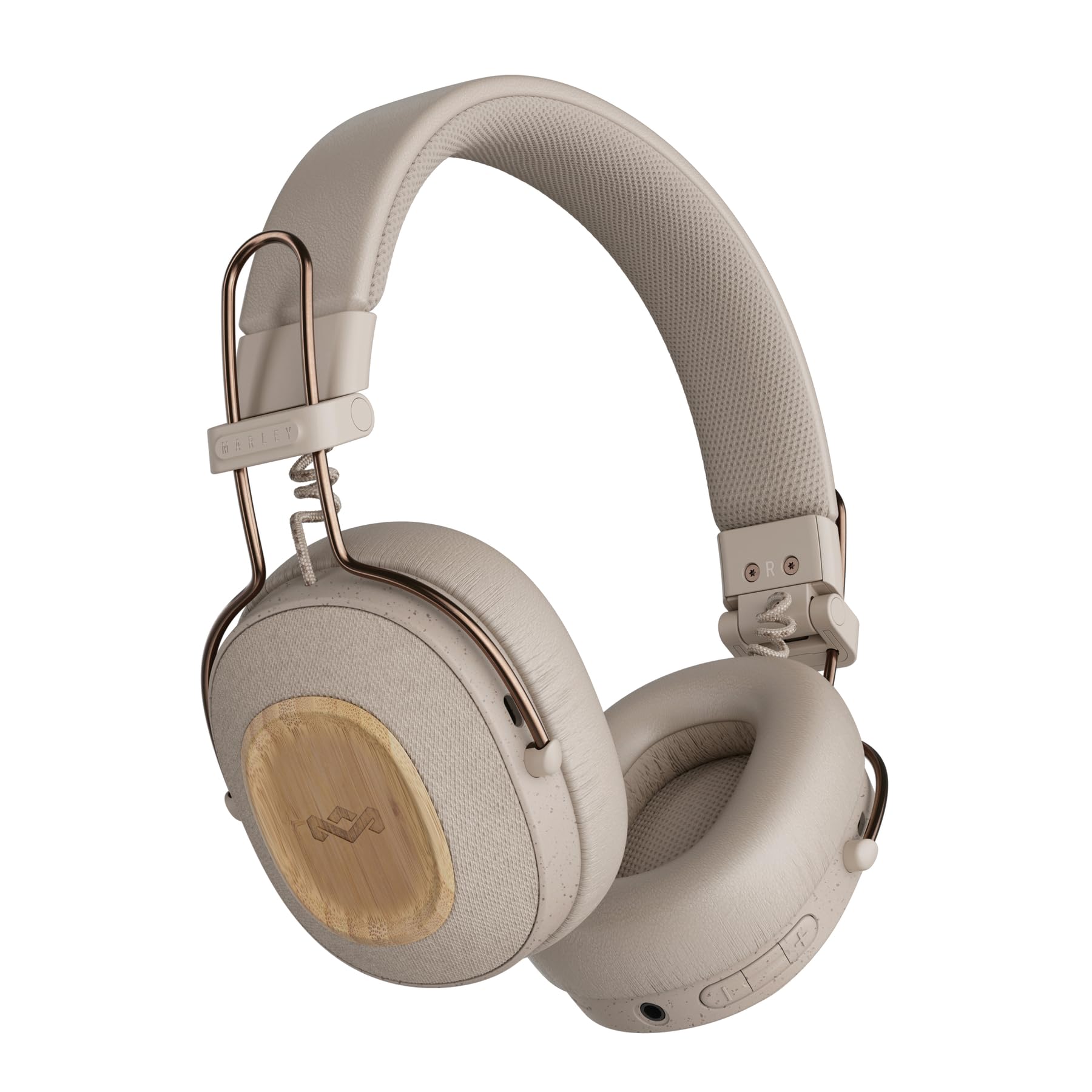 House of Marley Positive Vibration Riddim Cuffie Wireless, Crema
