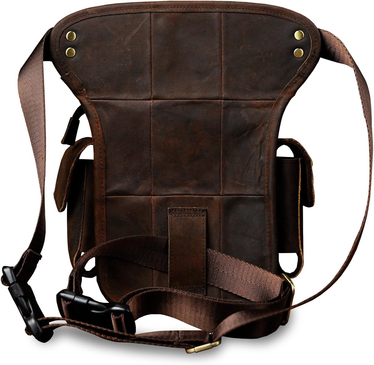 Le'aokuu Borsa a Tracolla in Vera Pelle da Uomo - immagine 3