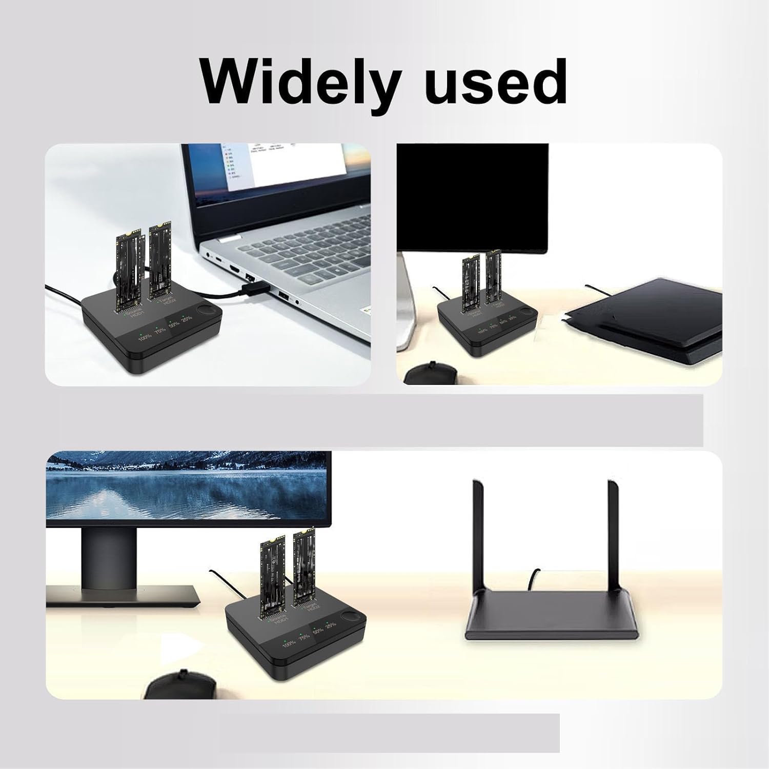 Duplicatore SSD M.2 Dual Bay Tipo C - immagine 5