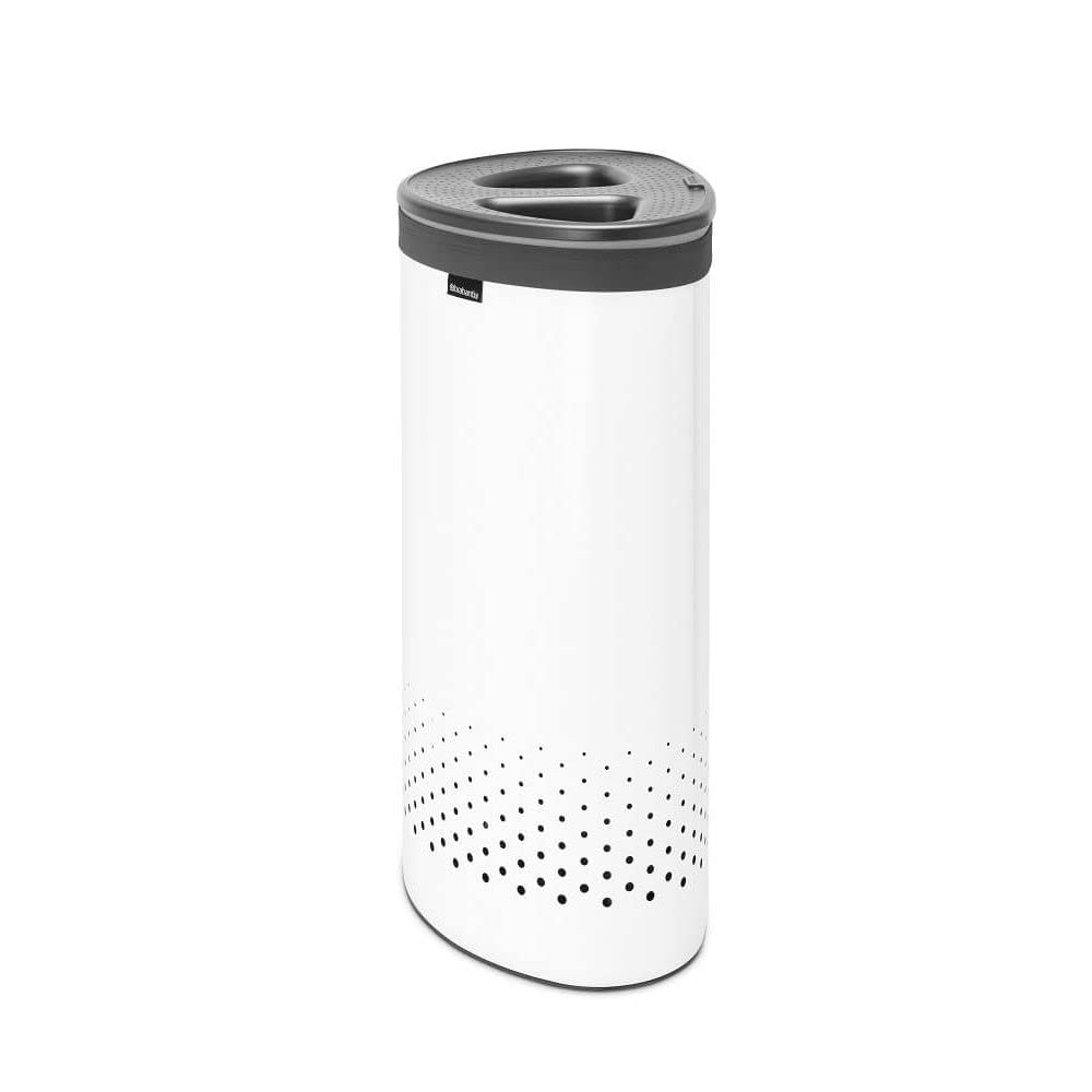 Brabantia Selector Cesto Portabiancheria 55L, White