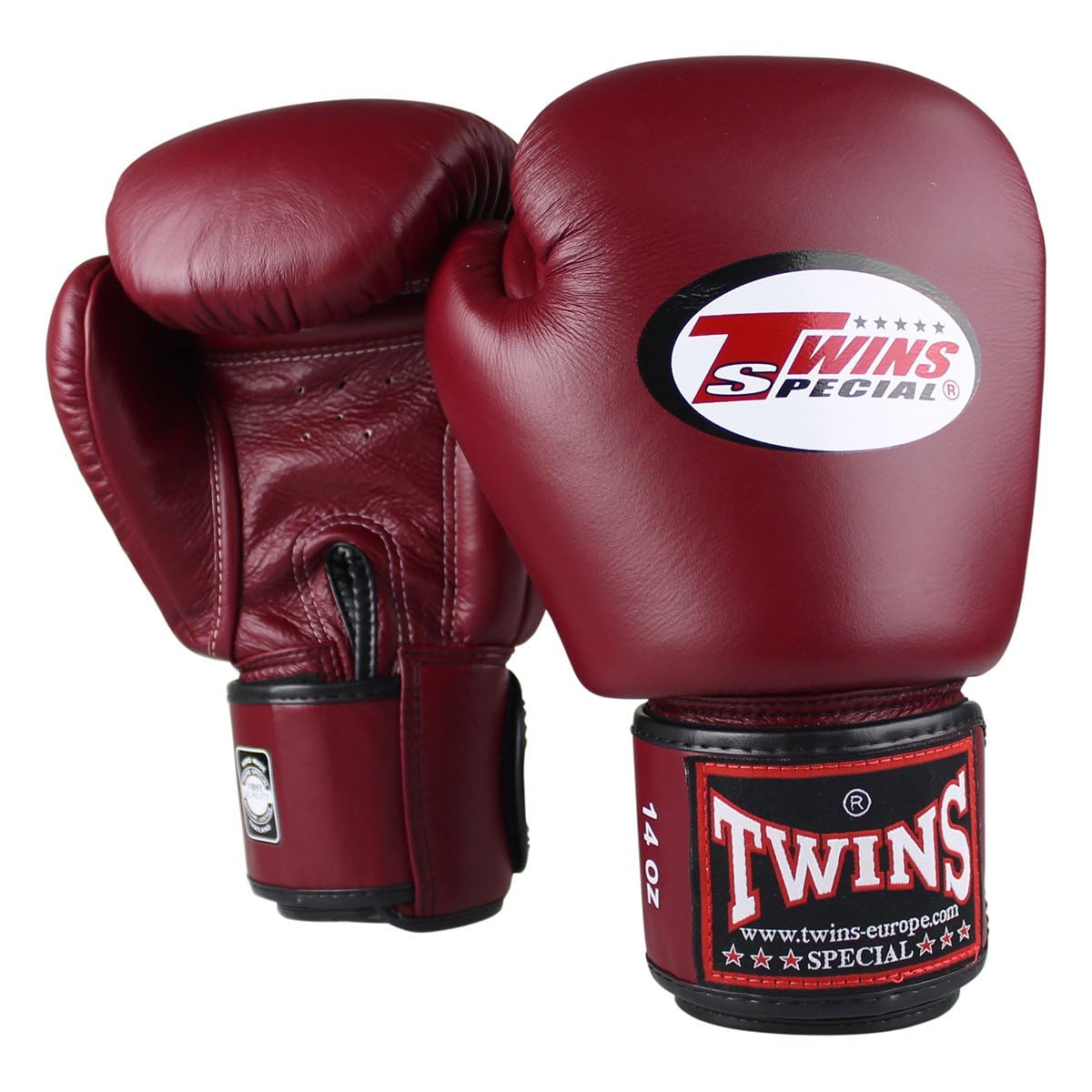 Twins Special - Guanti da boxe BGVL 3 Wine Red