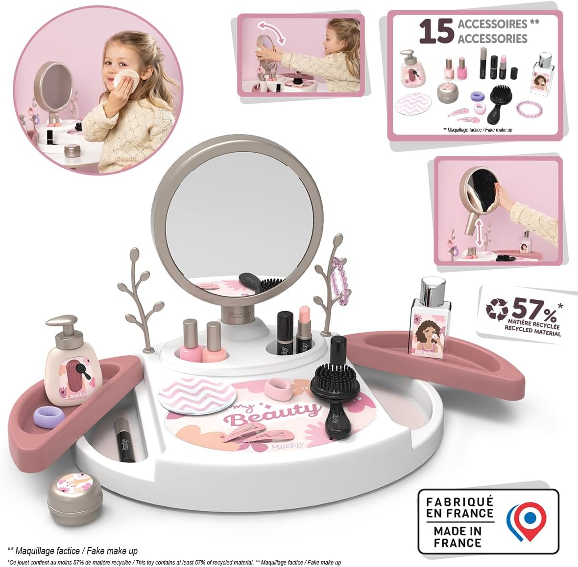 Smoby My Beauty Studio - Parrucchiere e Trucco Finto - immagine 2