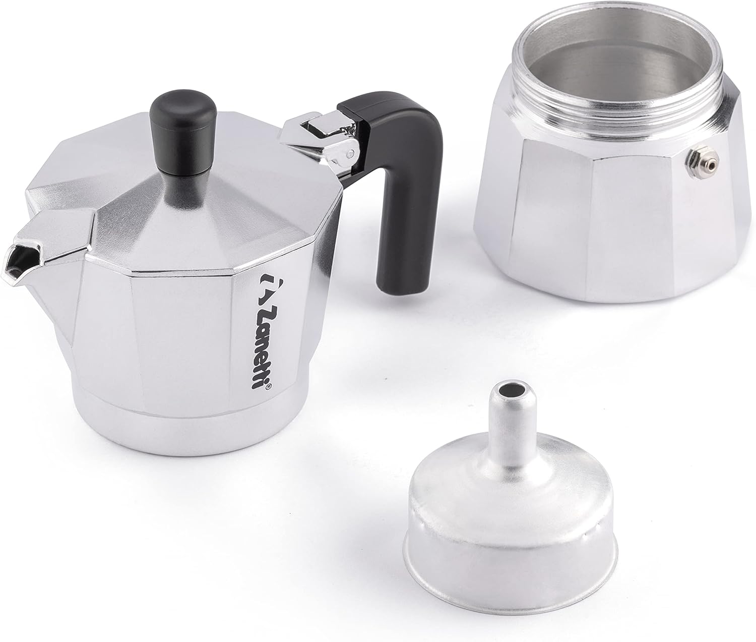 Zanetti Mama Caffettiera Moka in Alluminio 2 Tazze - immagine 4