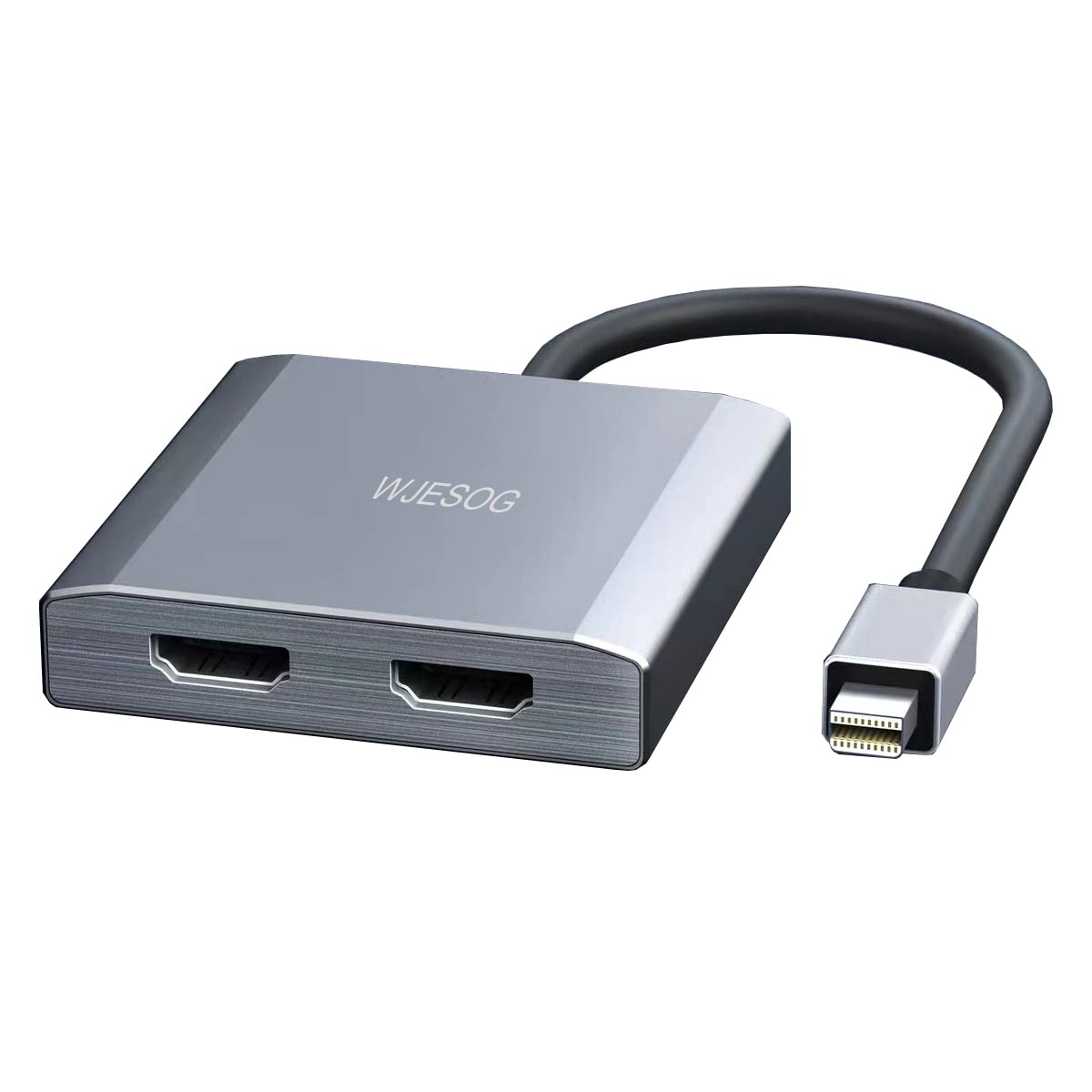 WJESOG Splitter Mini DisplayPort a Doppio HDMI 4K@60Hz