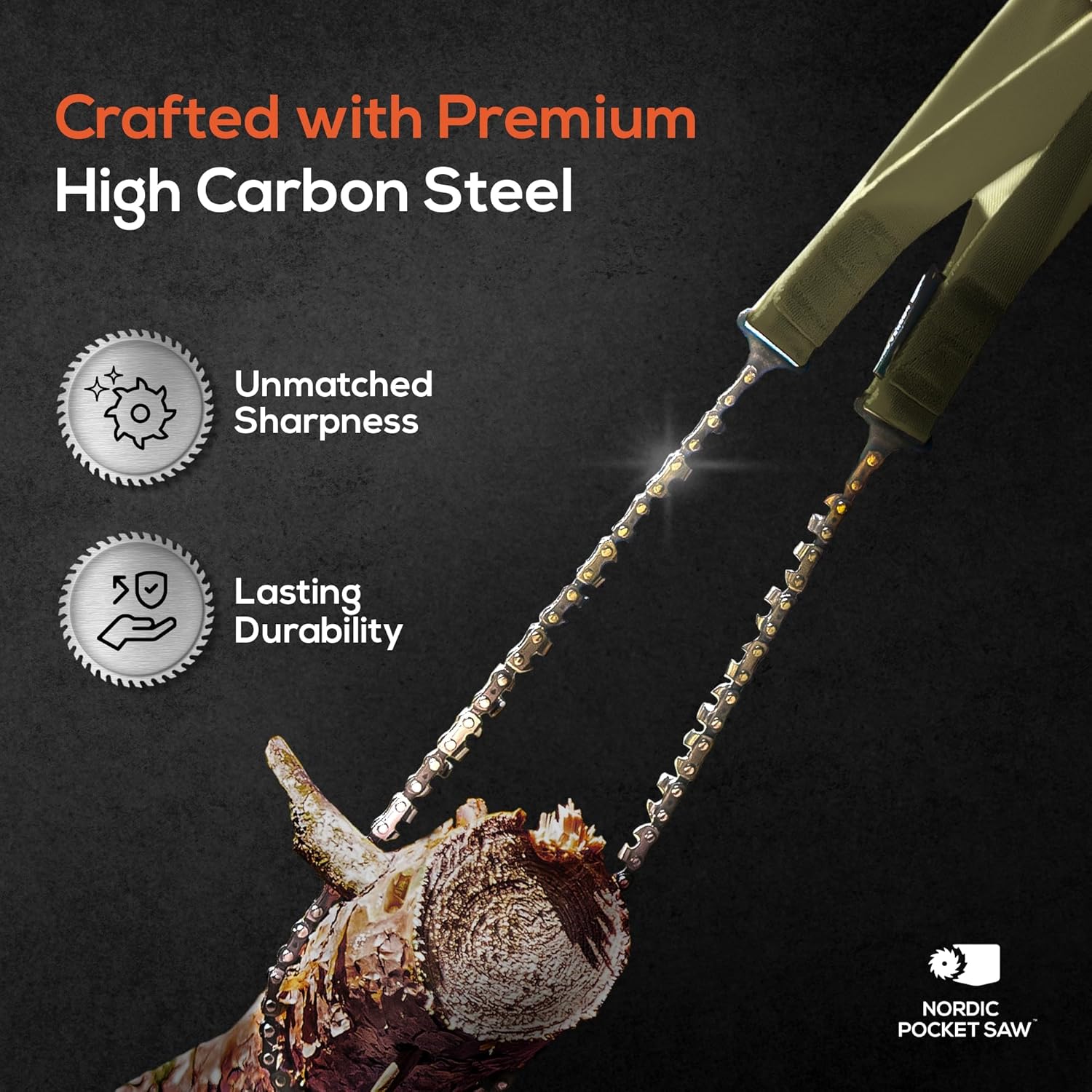 Nordic Pocket Saw - Sega a Catena Manuale 93cm - immagine 2