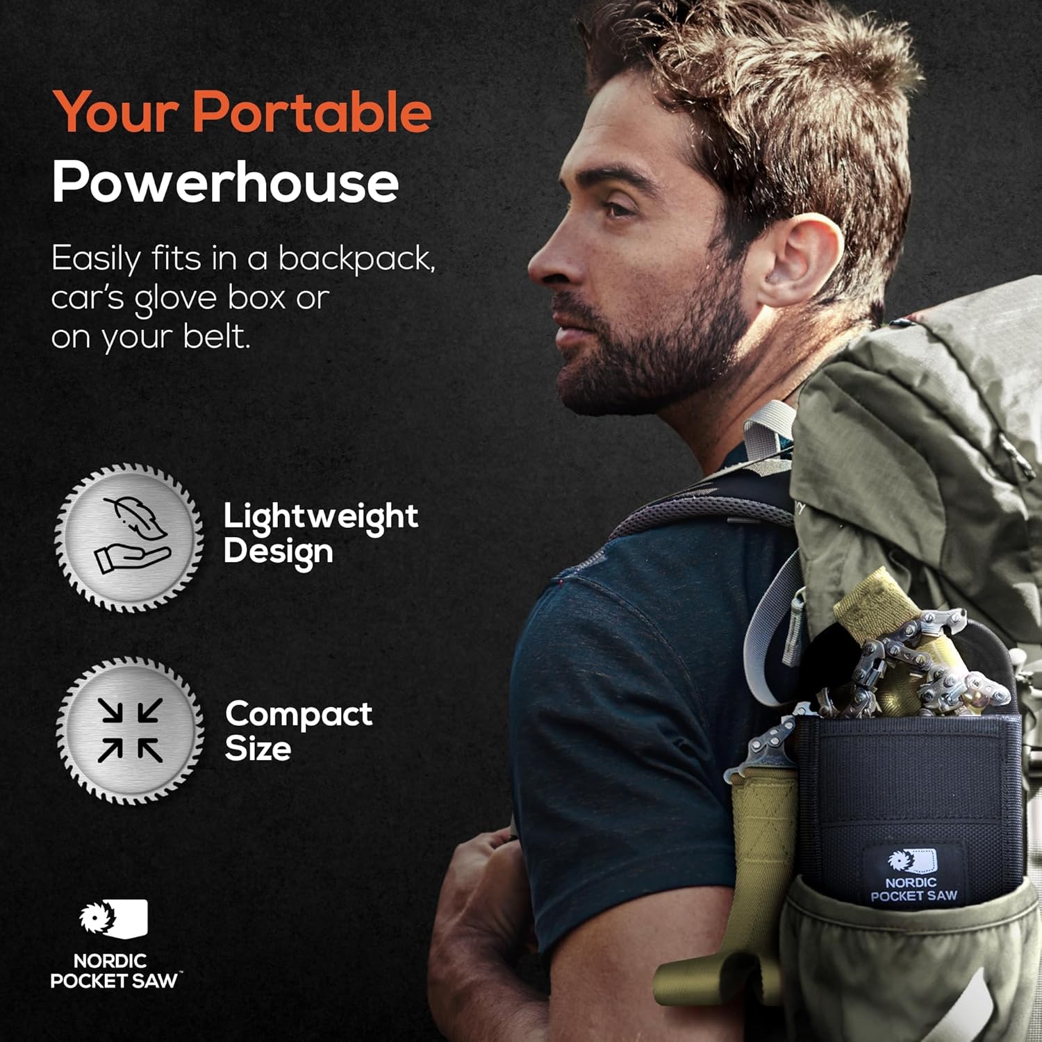 Nordic Pocket Saw - Sega a Catena Manuale 93cm - immagine 4