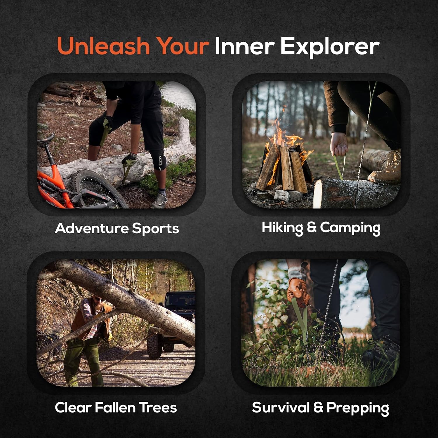 Nordic Pocket Saw - Sega a Catena Manuale 93cm - immagine 6