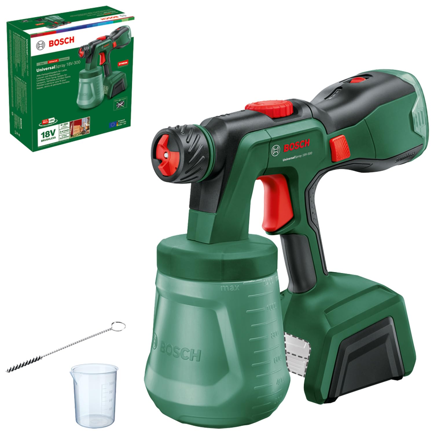 Bosch UniversalSpray 18V-300 - Pistola a Spruzzo a Batteria
