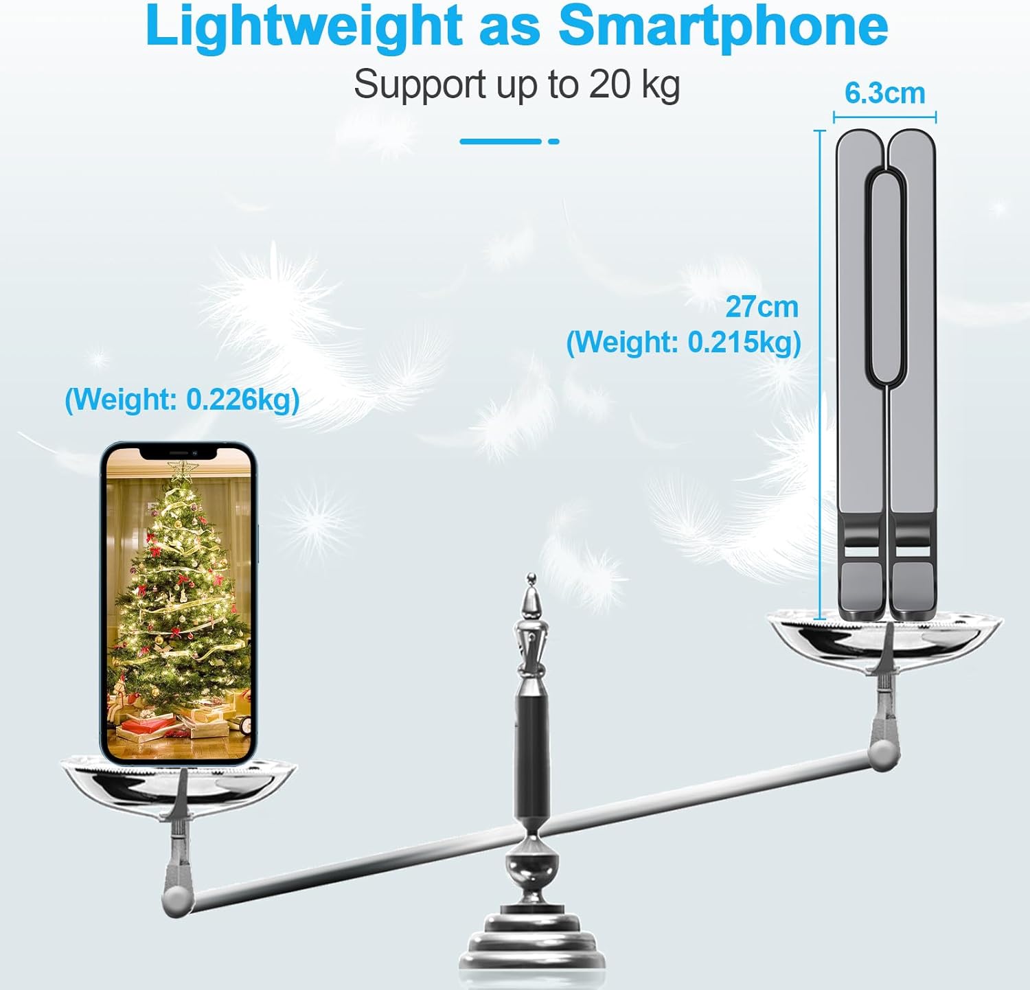 Supporto PC Portatile Pieghevole 8 Livelli Regolabile - immagine 6