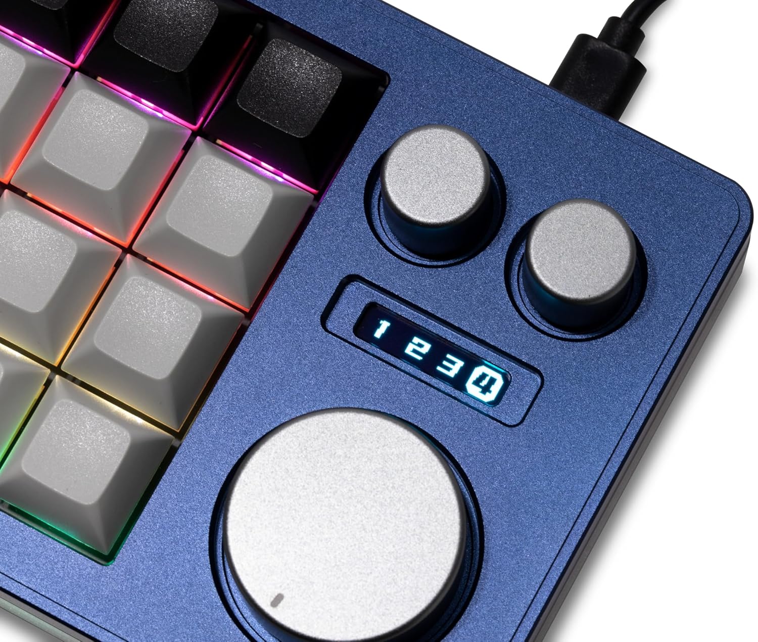 Cutiepcs DOIO KB16 - Macro pad Megalodon Triple Knob - immagine 3