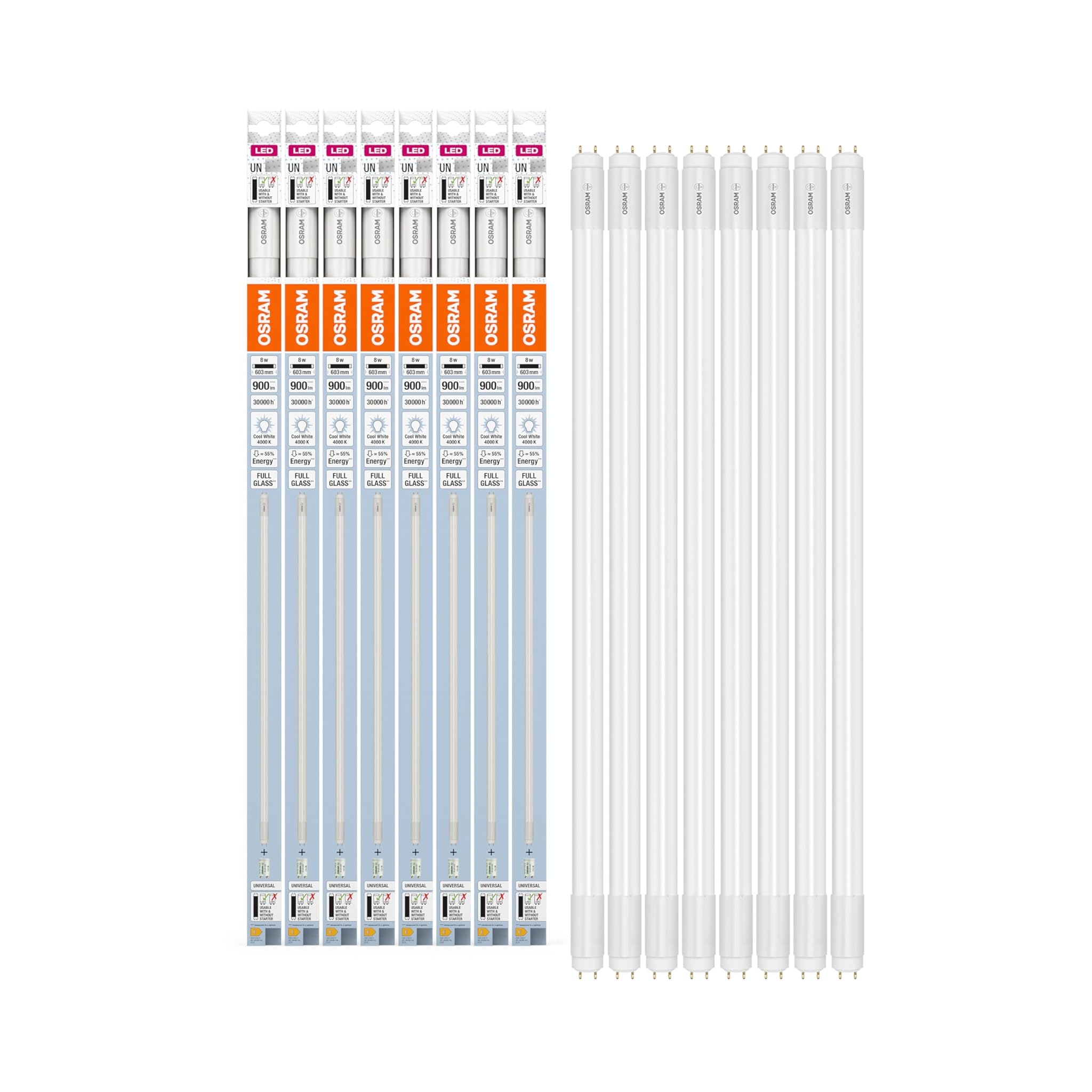 Osram LED TUBE T8 600mm 8W 900lm 4000K