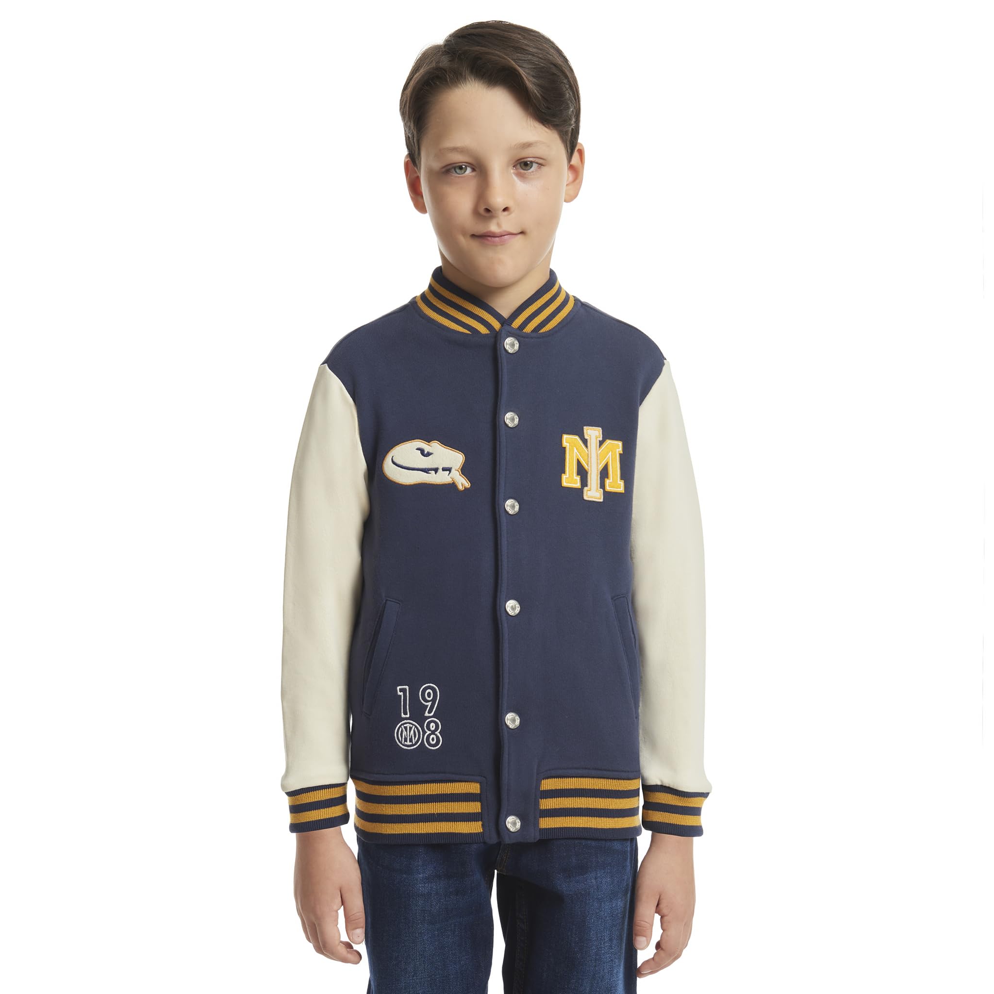 Inter Im Felpa College Varsity Bambino Unisex