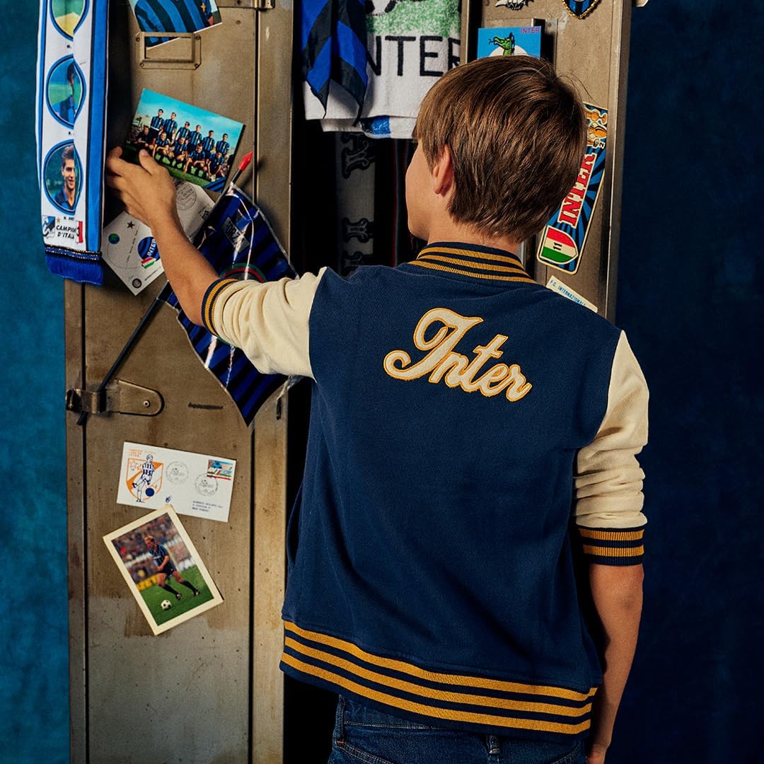 Inter Im Felpa College Varsity Bambino Unisex - immagine 6