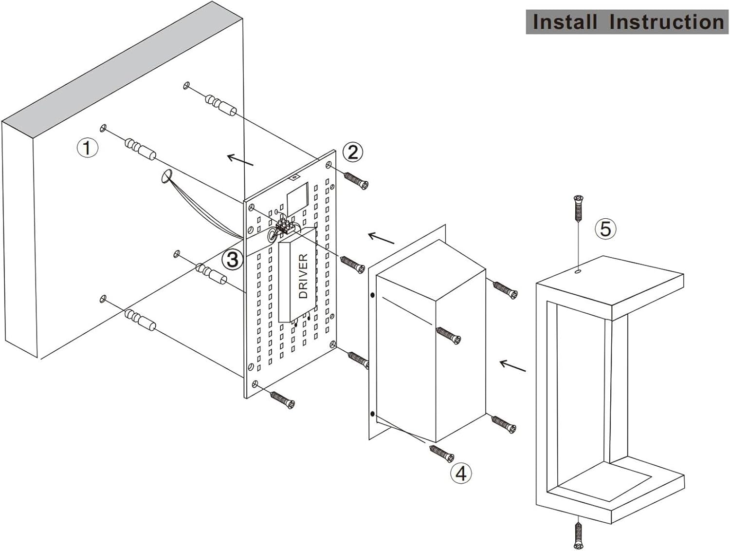 Klighten Applique da Esterno a LED 24W (2 pezzi) - immagine 5