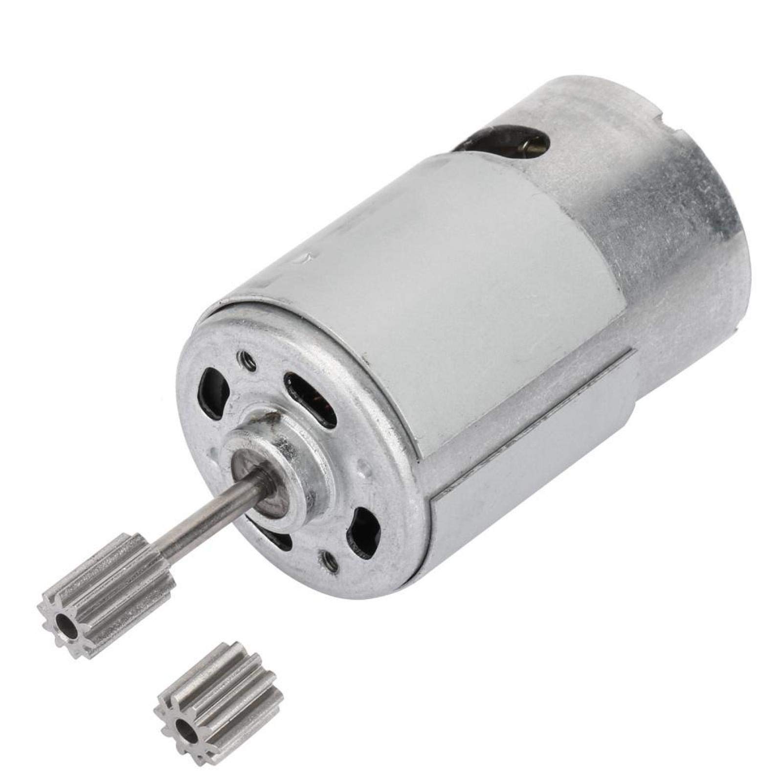 Motore RS550, 6V RS550 Micromotore ad Alta Velocità Motore di Azionamento Accessori per Motori per Bambini Pezzi di Ricambio per Giocattoli per Bambini Auto RC (6V550-10000)