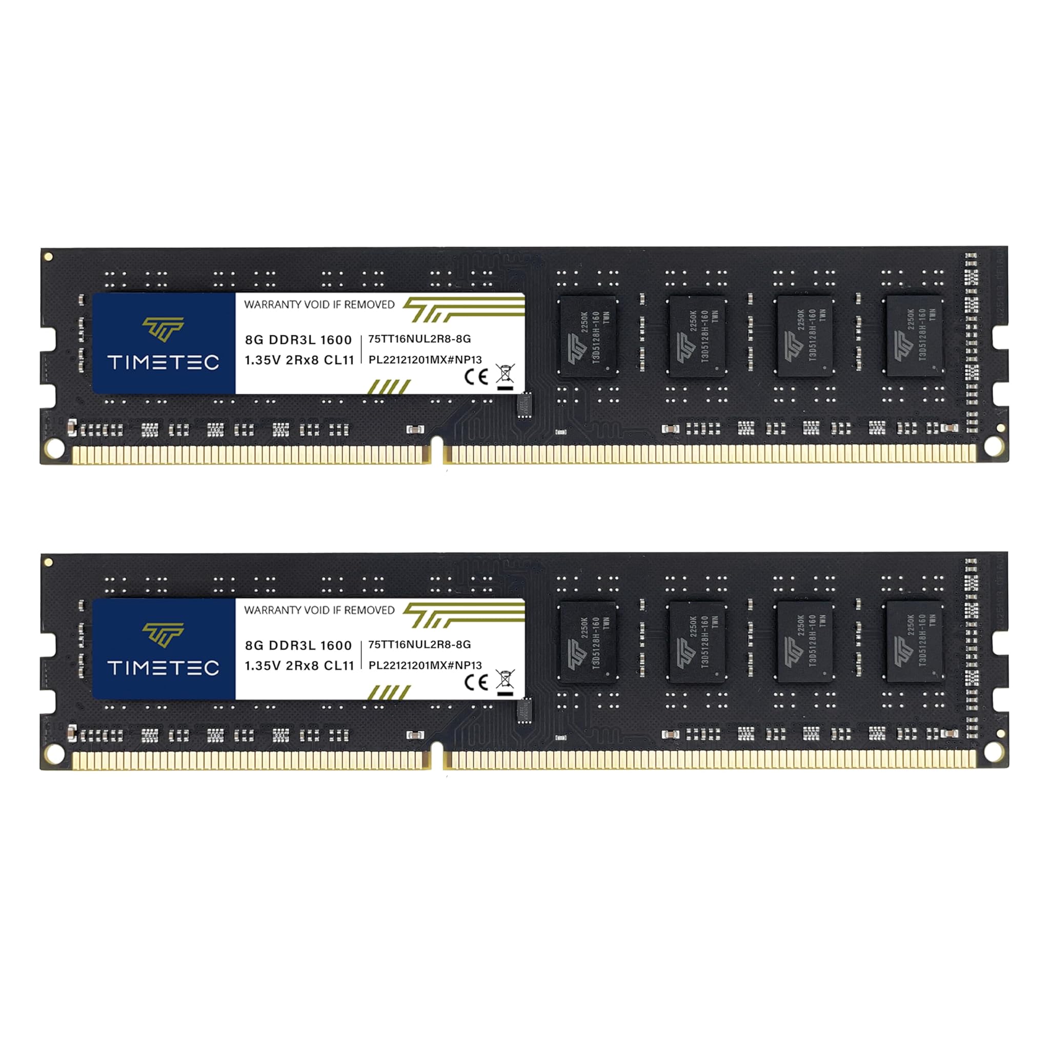 Timetec Premium 16GB KIT (2x8GB) DDR3L/DDR3 1600MHz