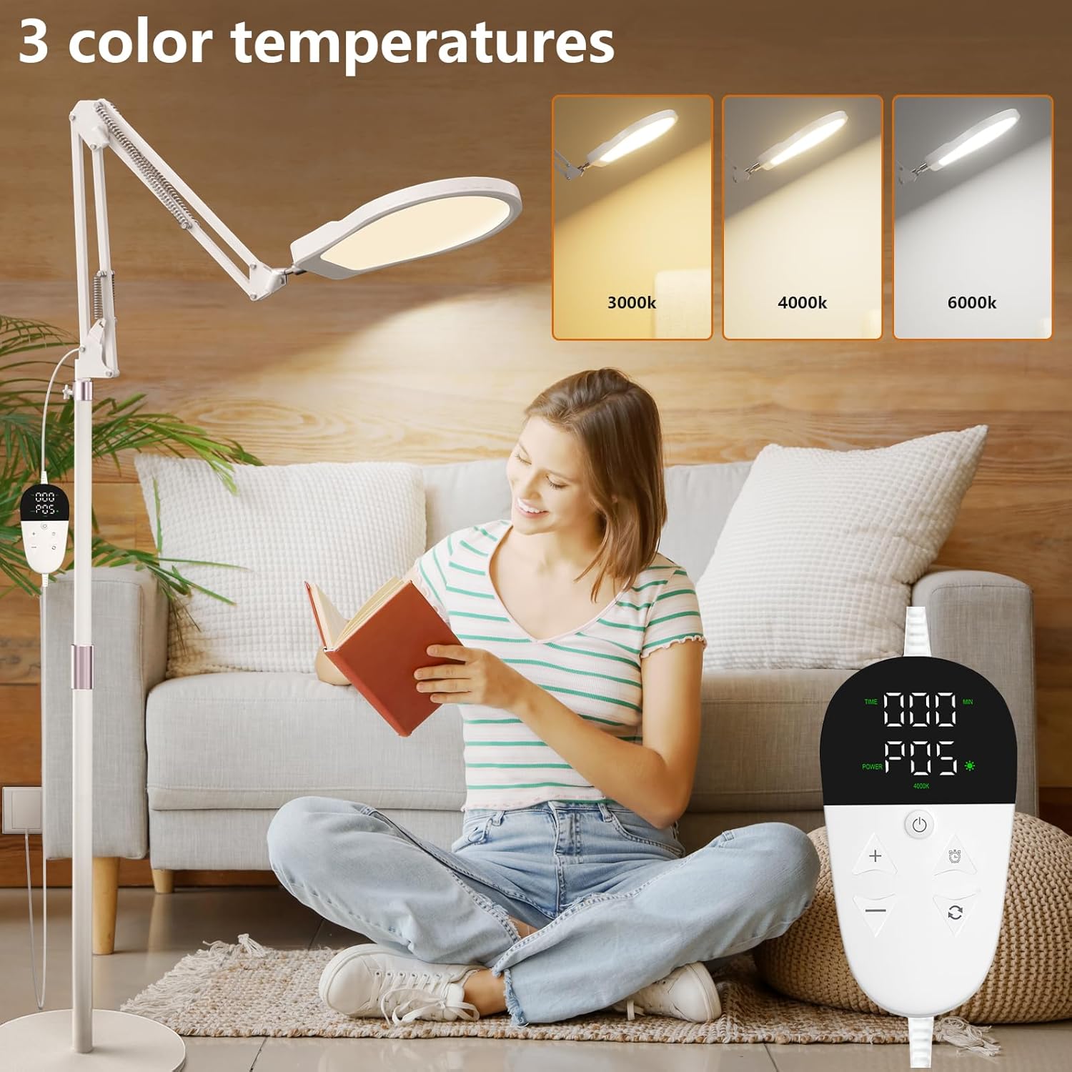 Lampada SAD 3 in 1 con Telecomando - immagine 2