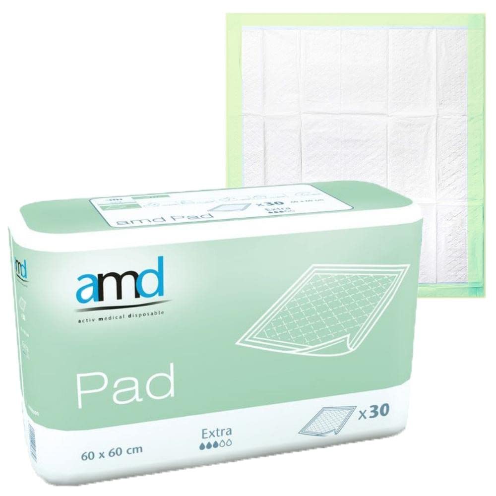 Coprimaterasso monouso per incontinenza ultra assorbente (60 x 60 cm, 120)