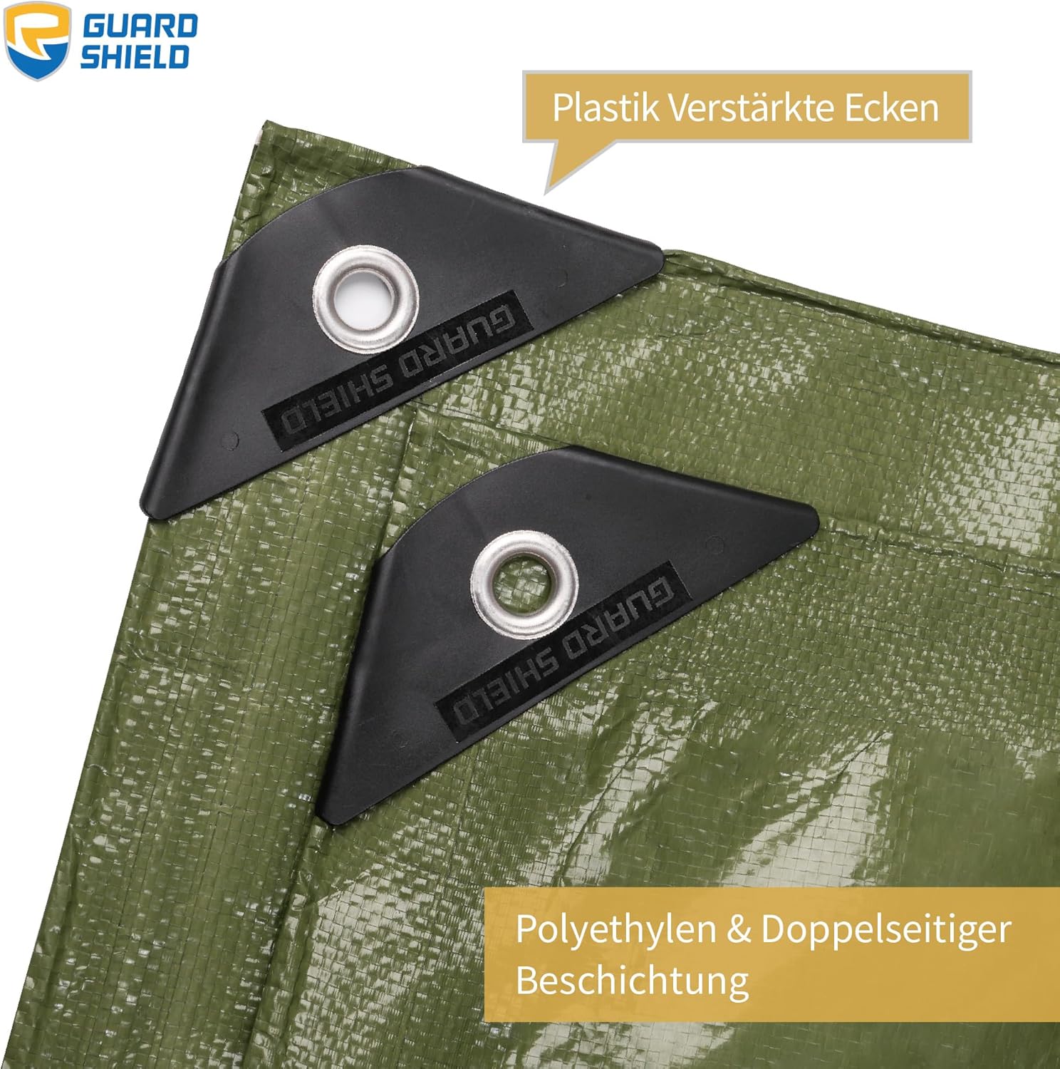 Guard Shield Telone di Copertura 6m x 10m Verde - immagine 2