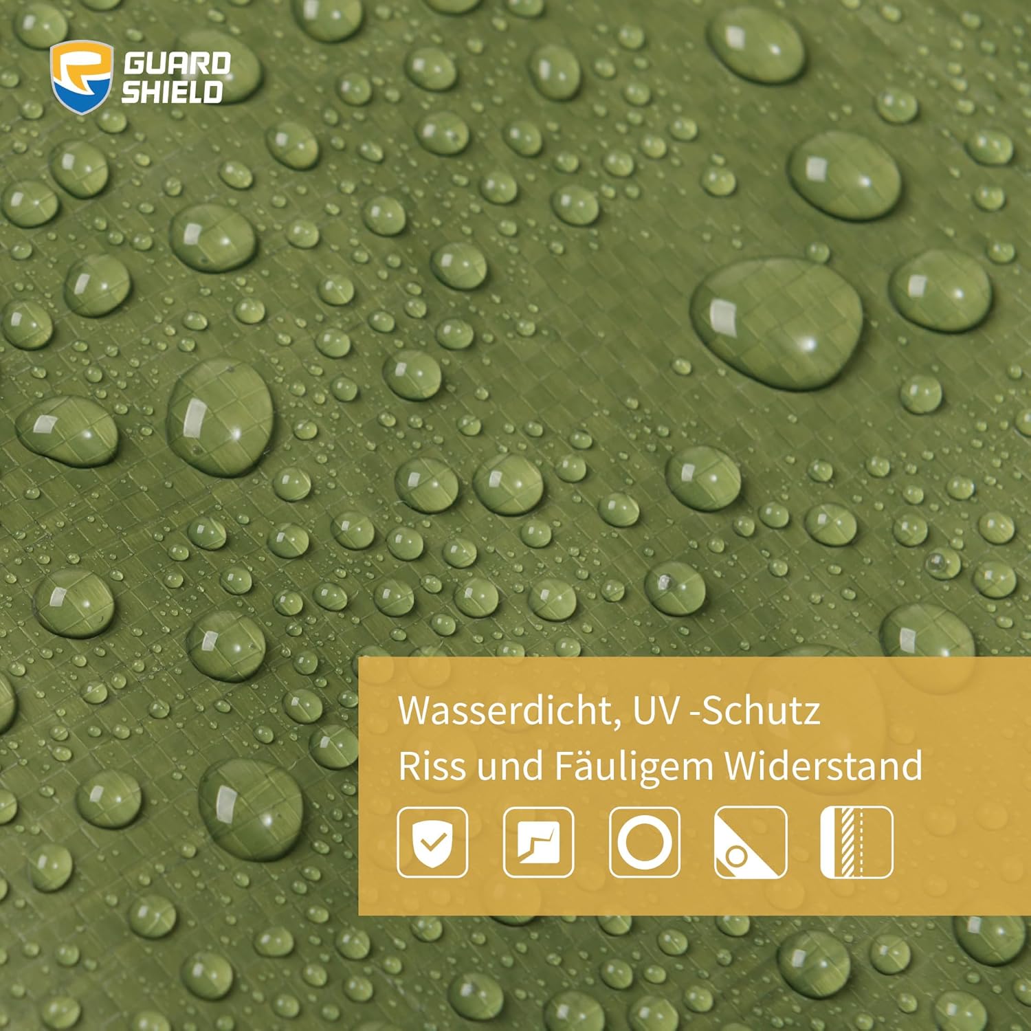 Guard Shield Telone di Copertura 6m x 10m Verde - immagine 3