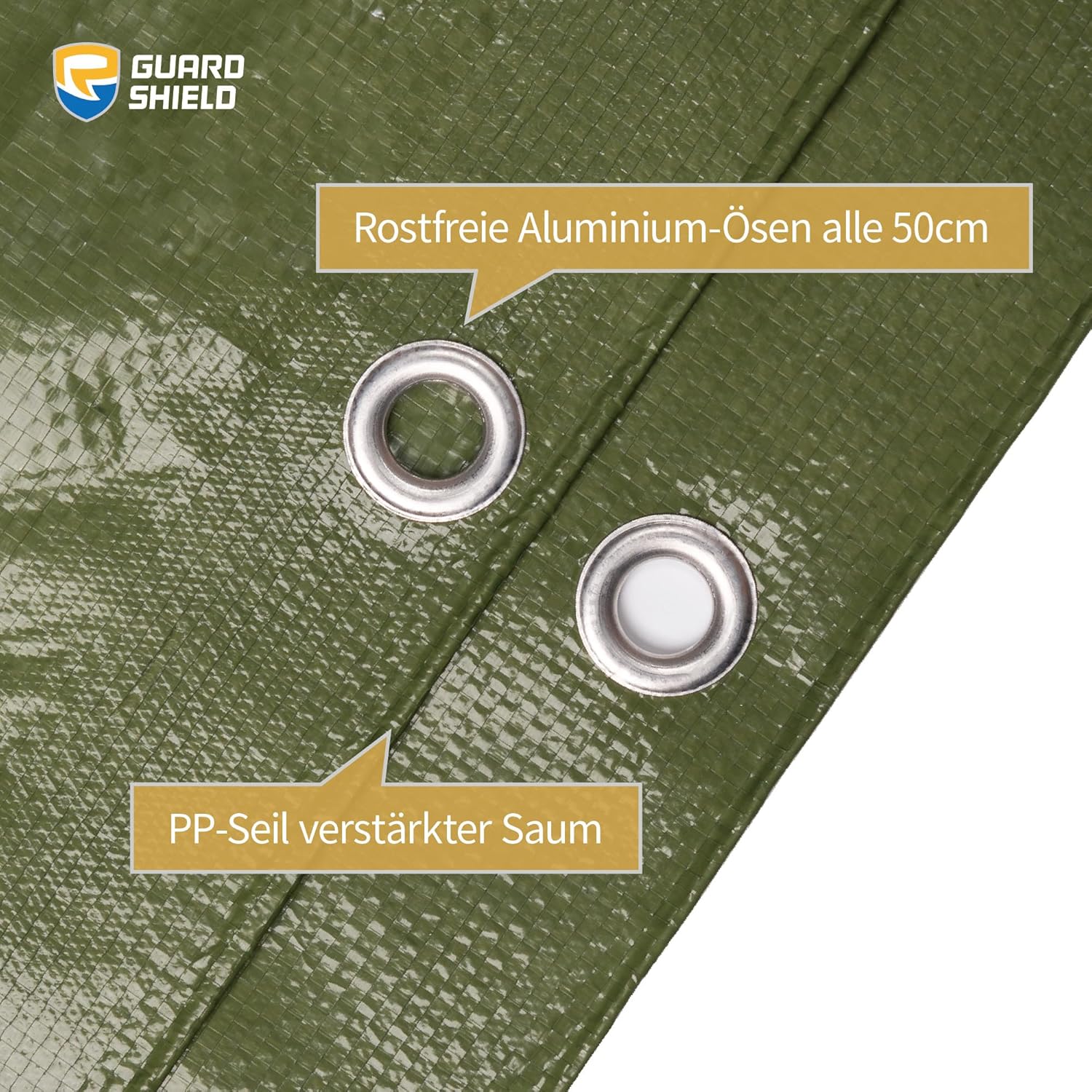 Guard Shield Telone di Copertura 6m x 10m Verde - immagine 4