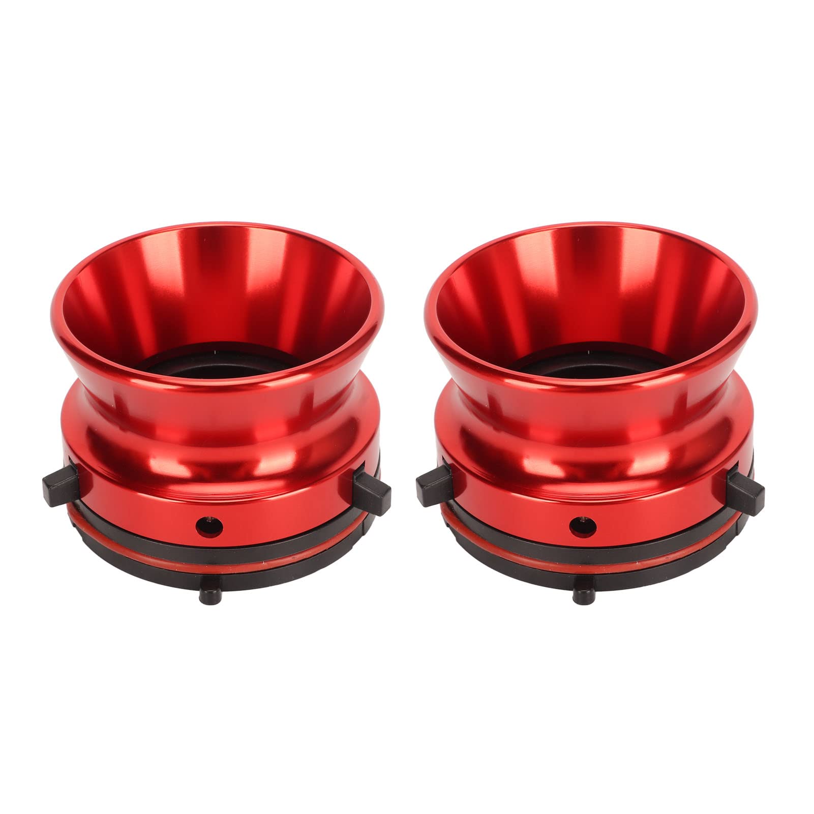 VBESTLIFE 1 Paio Adattatori Nab Hub 10" in Lega di Alluminio, Rosso