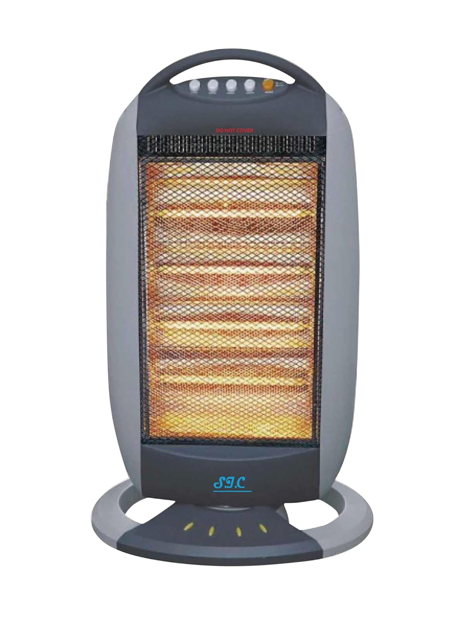 Stufa Elettrica Alogena Oscillante 1600W