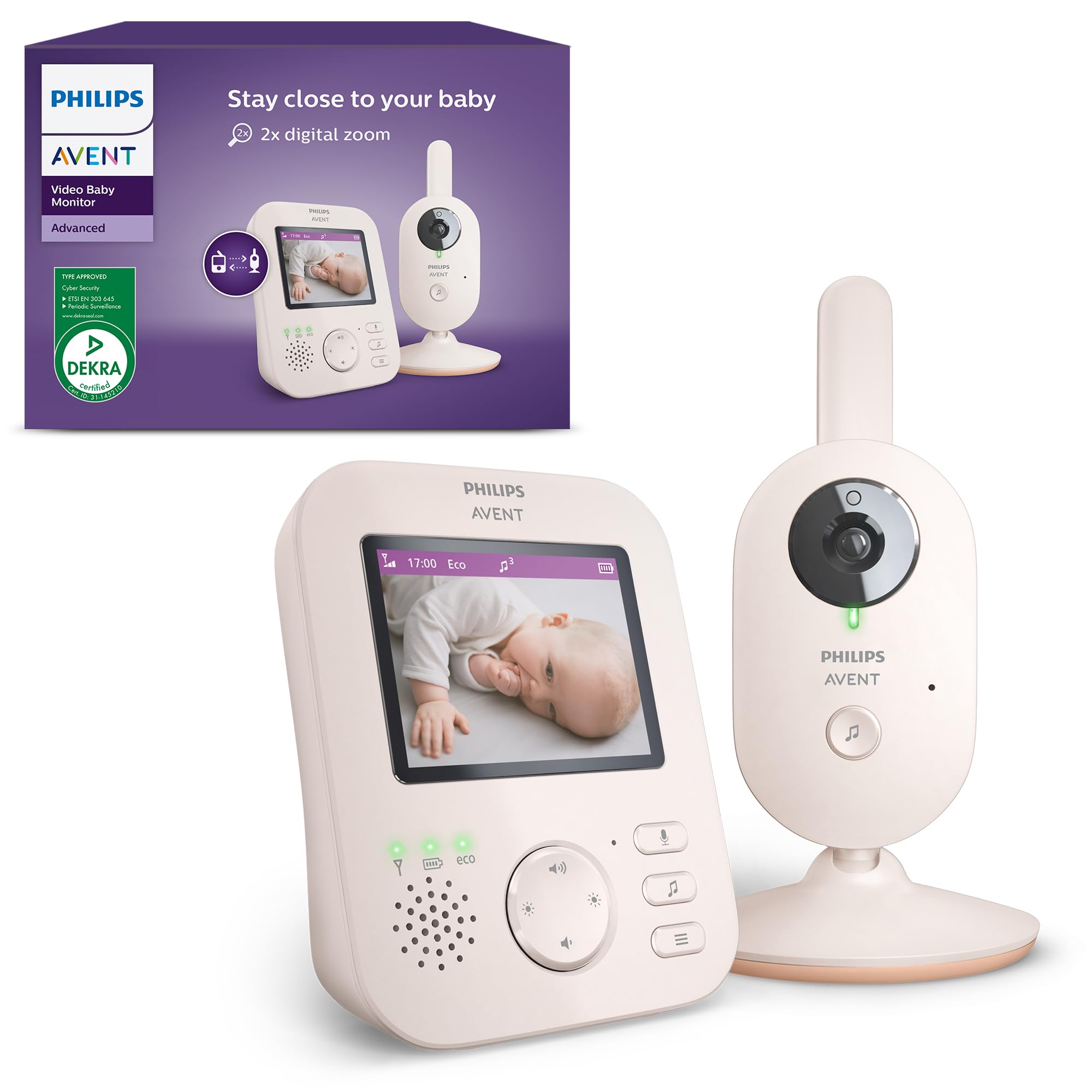 Philips Avent Advanced Video Baby Monitor SCD881/26