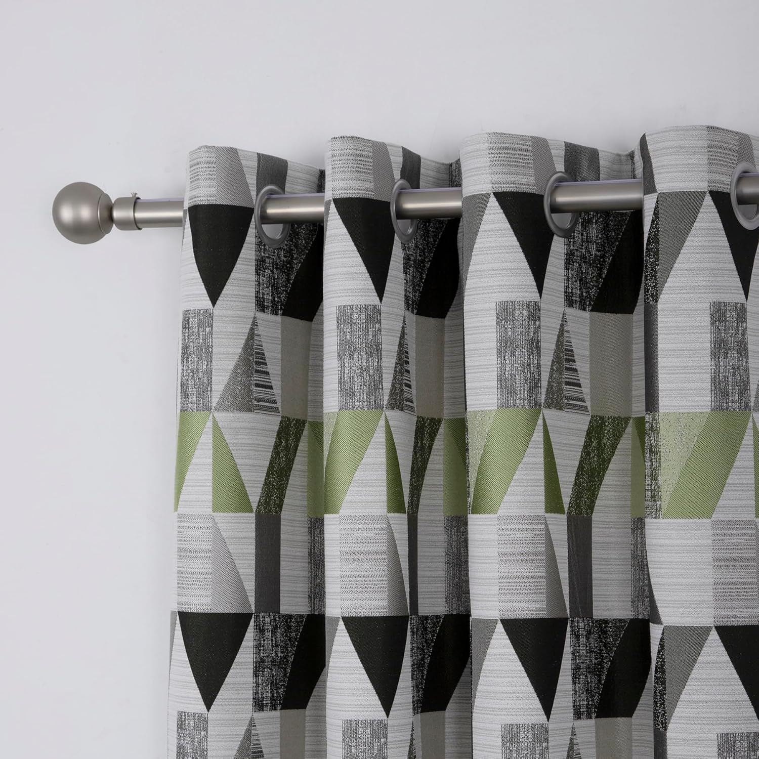 Always4u Tende Oscuranti Effetto Lino 140x245 cm, Verde - immagine 7